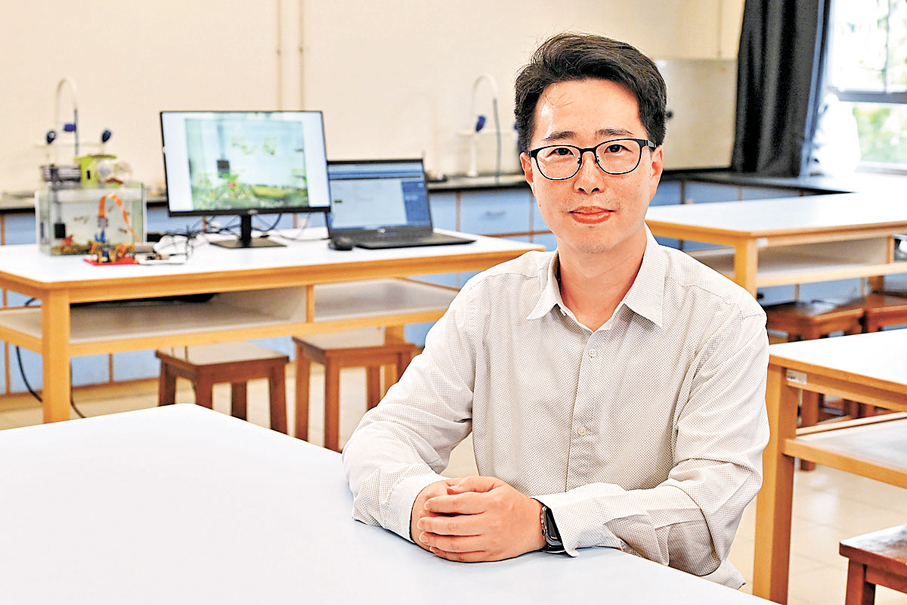 ●林震東指獲資助開辦課程，旨在培養學生應用人工智能技術。