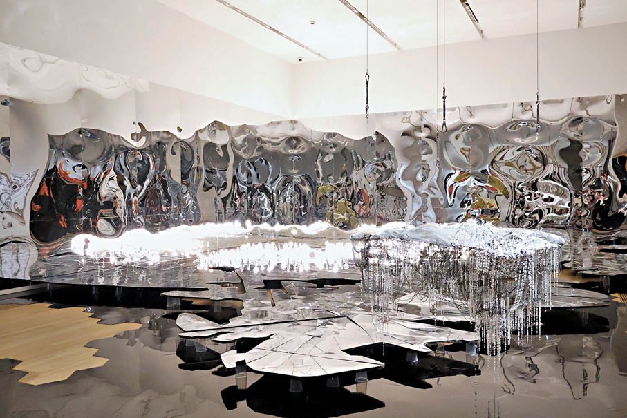 ●李昢《無題（「無限」分割）》  2008年