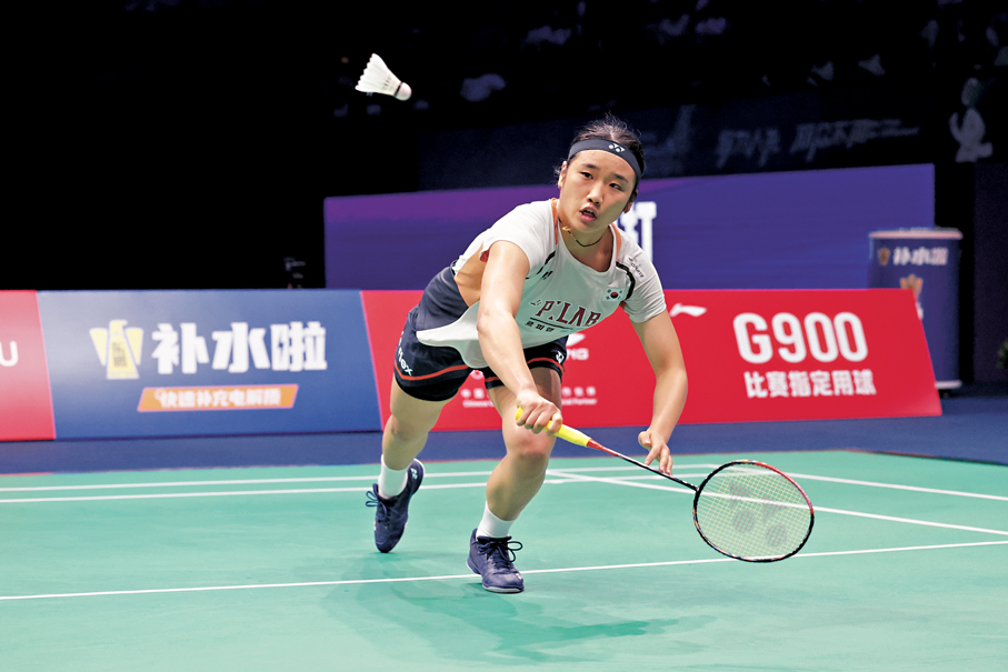 ●一向慢熱的安洗瑩，對新賽制有所懷疑。  資料圖片