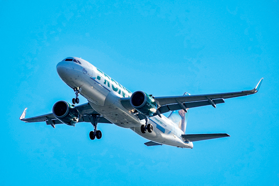 ●邊疆航空等美國廉航企業尋求政府財政援助。 資料圖片