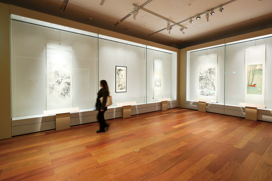●「天馬凌雲─故宮博物院藏繪畫珍品」展覽呈獻近100件橫跨元代至20世紀的馬題材繪畫。
