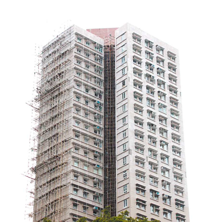 ●初步估算宏志閣修復外牆、關鍵設施及相關通道工程的總費用，至少超過3,000萬港元。資料圖片