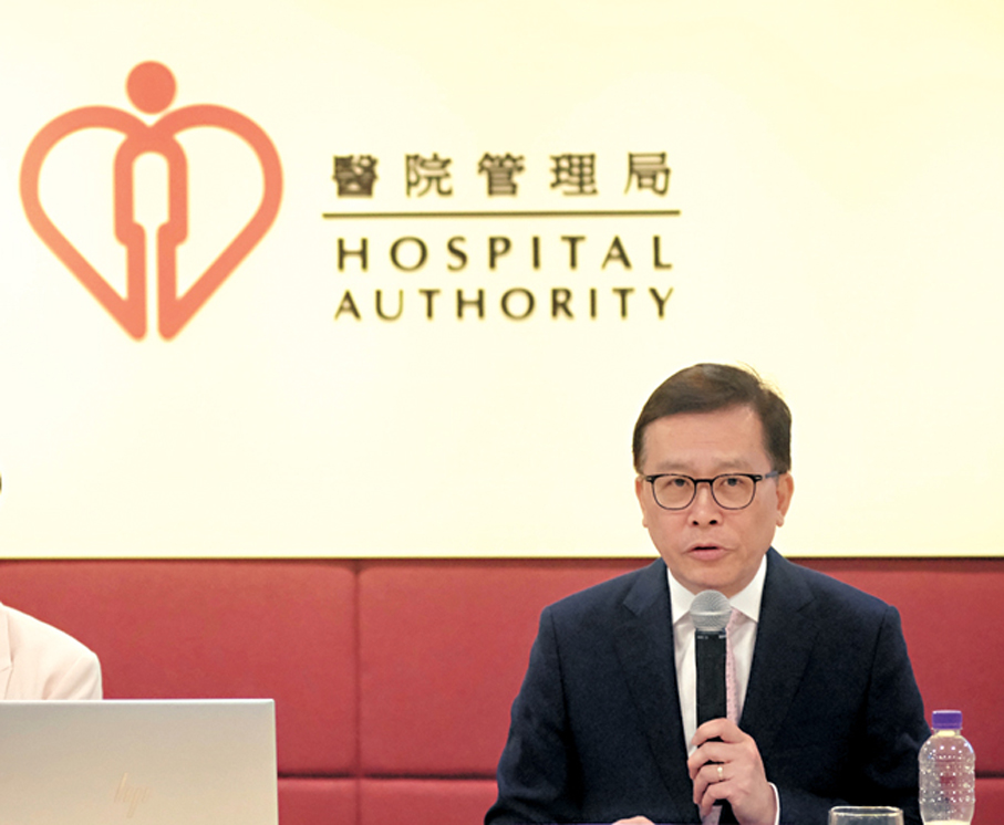 ●醫管局總藥劑師崔俊明 香港文匯報記者涂穴 攝