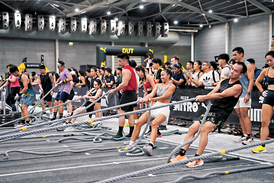 ●HYROX香港站今屆吸引逾19,500人參賽，創歷屆新高。 公關圖片
