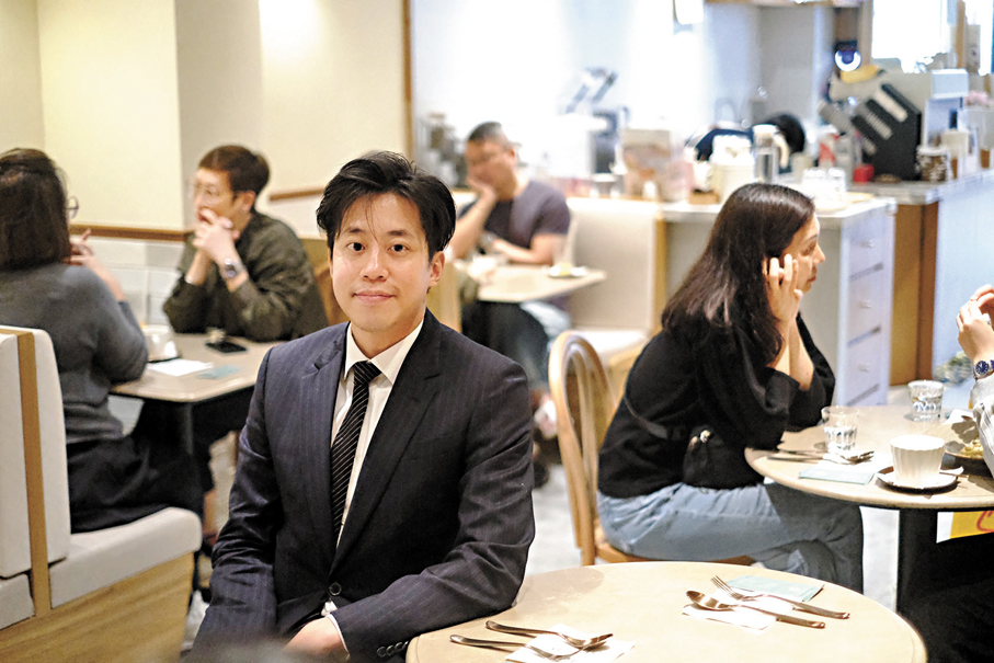 ●楊浩宏預計公司有超過二十間餐廳準備申請允許狗隻進入。