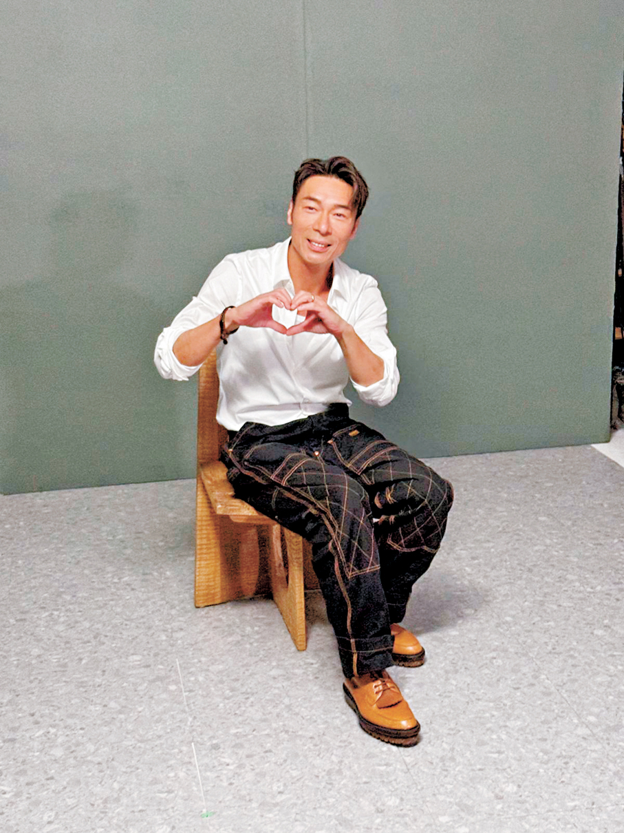●申請紅館檔期一擊即中，安仔表示意想不到。  香港文匯報記者阿祖  攝