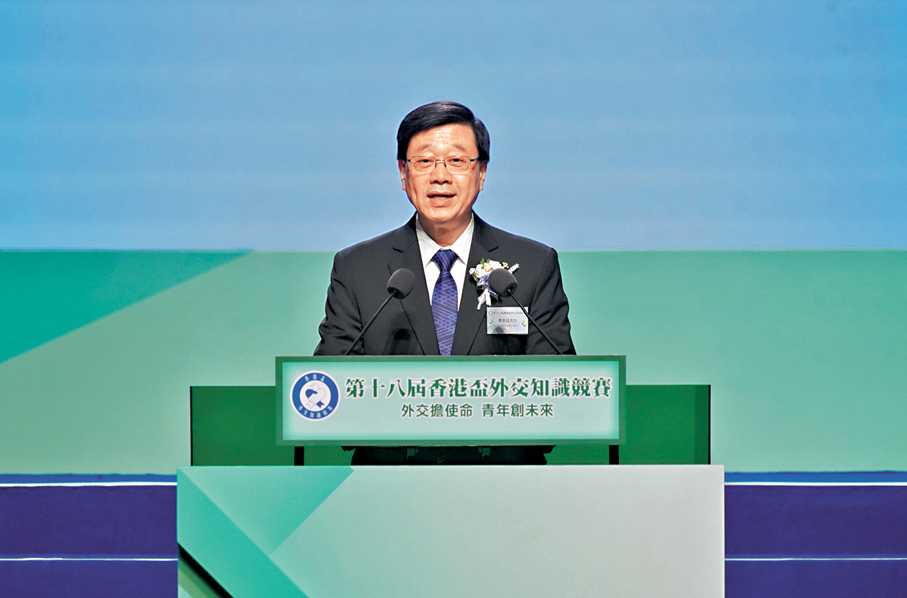 ●李家超。香港文匯報記者曾興偉  攝