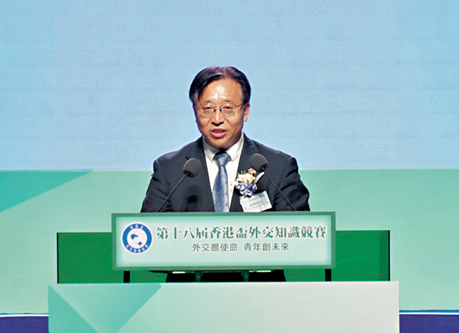 ●崔建春。香港文匯報記者曾興偉  攝