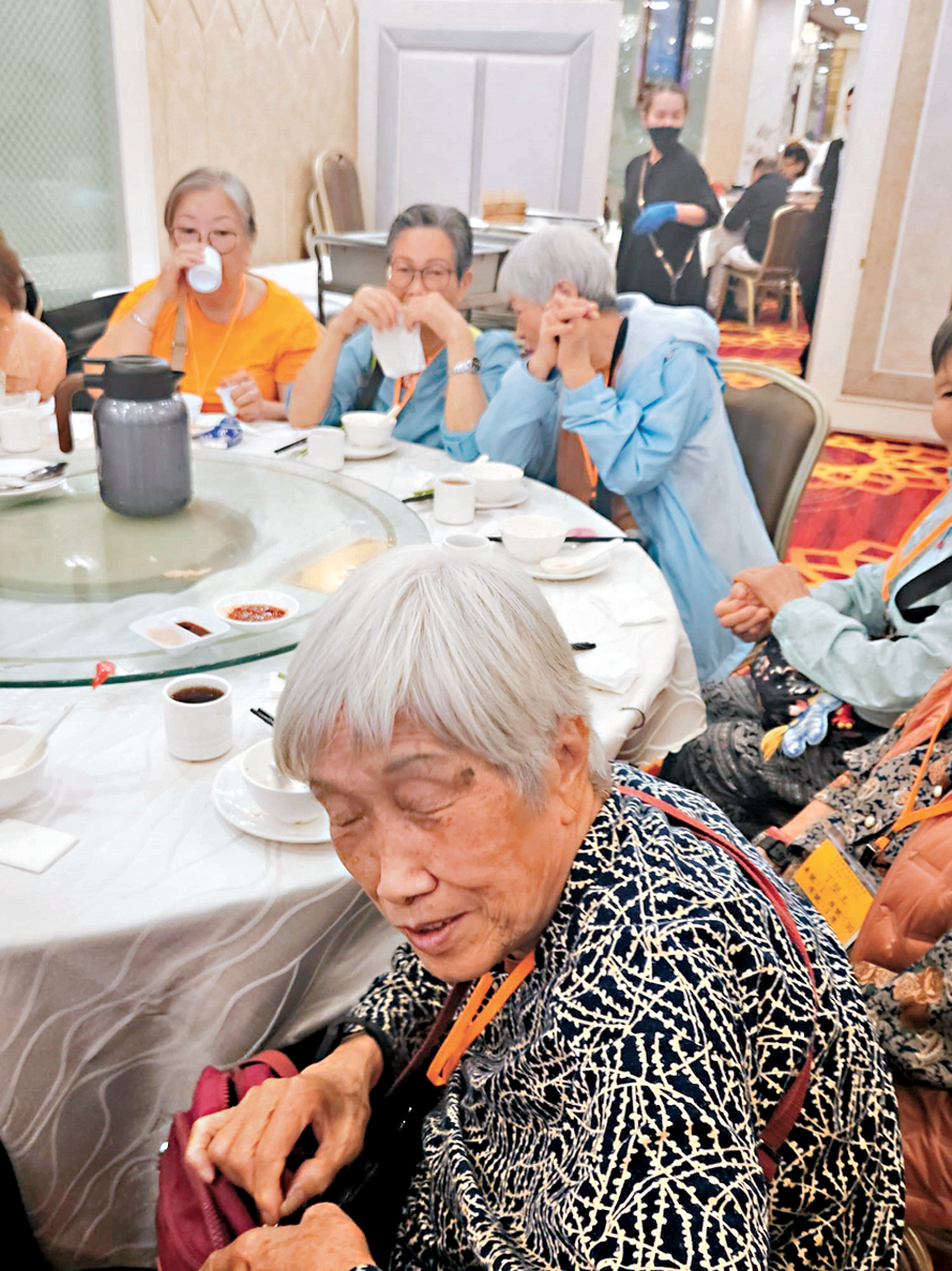 ●游婆婆：最緊要身體健康。香港文匯報記者朱欣欣  攝