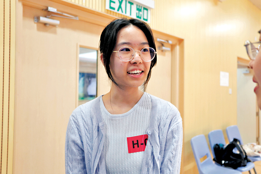 ●瞿希彤。 香港文匯報記者北山彥 攝