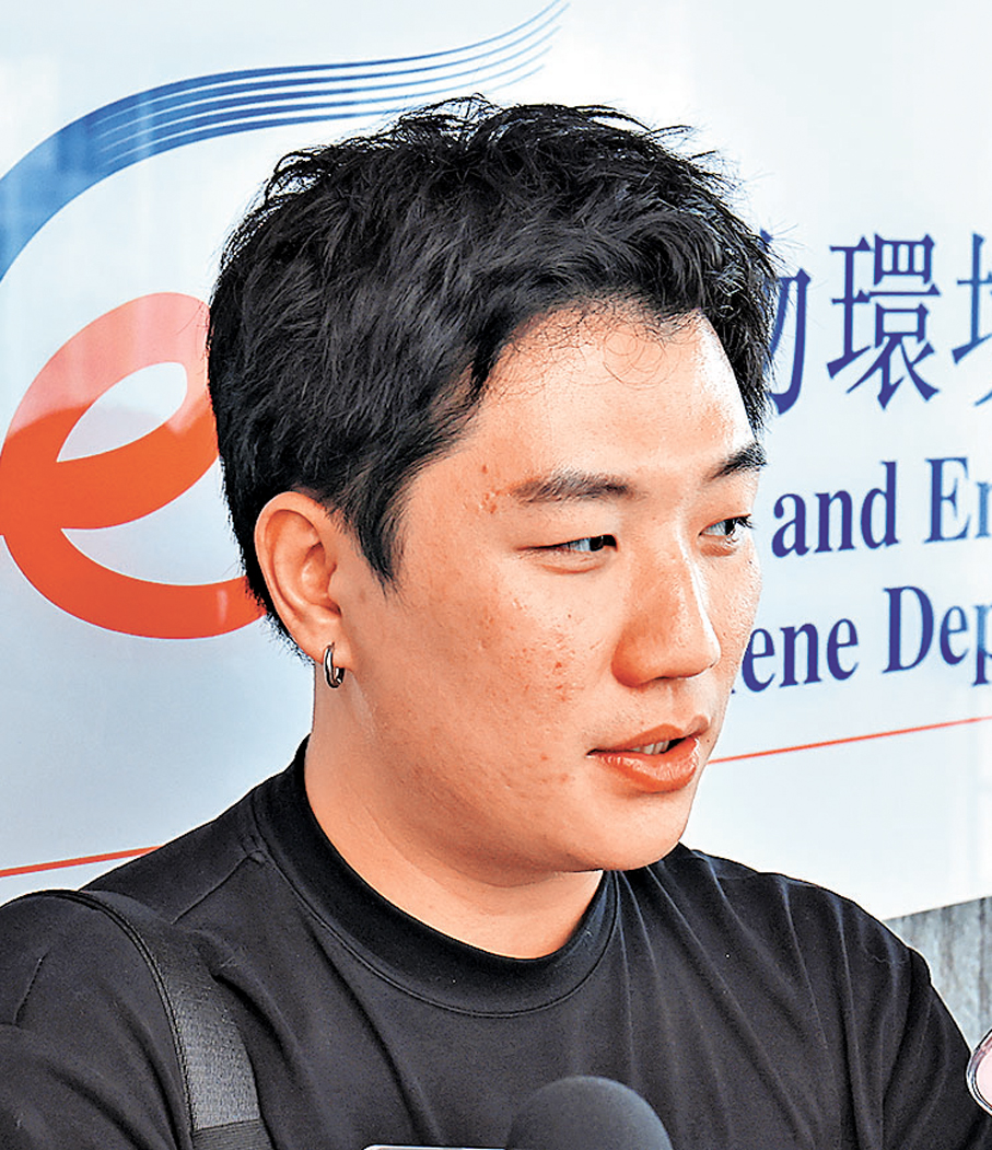 ●李先生。香港文匯報記者黃艾力  攝