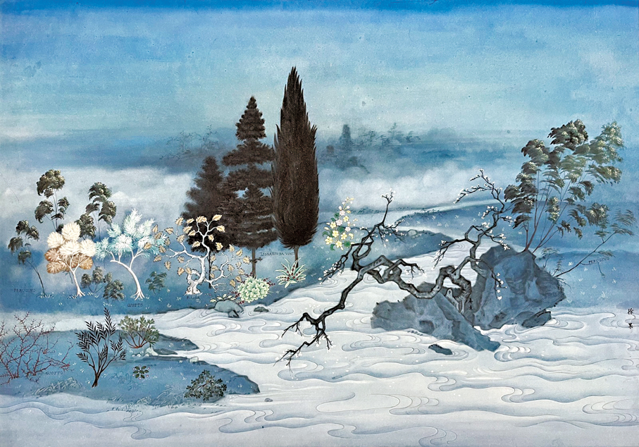 ●《春水流》（徐累）藝術家供圖