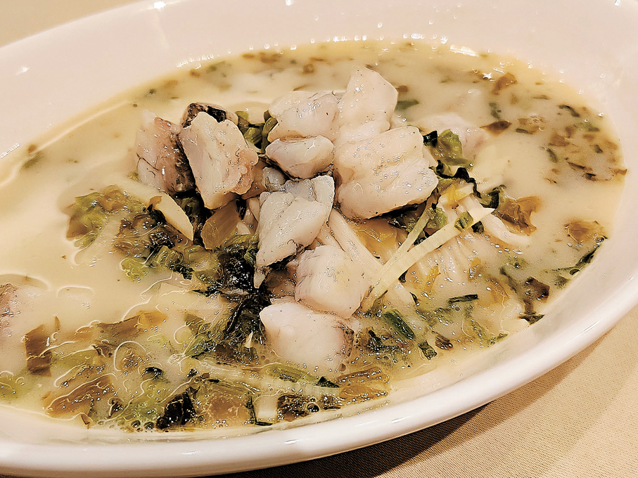 ●雪菜黃魚麵