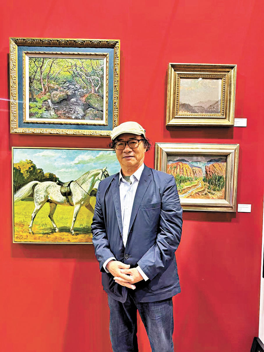 ●香港油畫研究會會長、油畫家林鳴崗