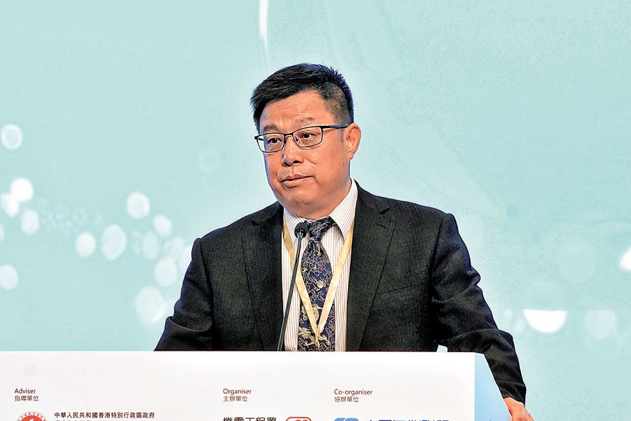 ●國家市場監督管理總局國際合作司（港澳台辦公室）副司長朱忠良   香港文匯報記者涂穴  攝