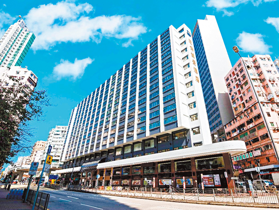 ●中旅國際旗下旺角維景酒店。 資料圖片