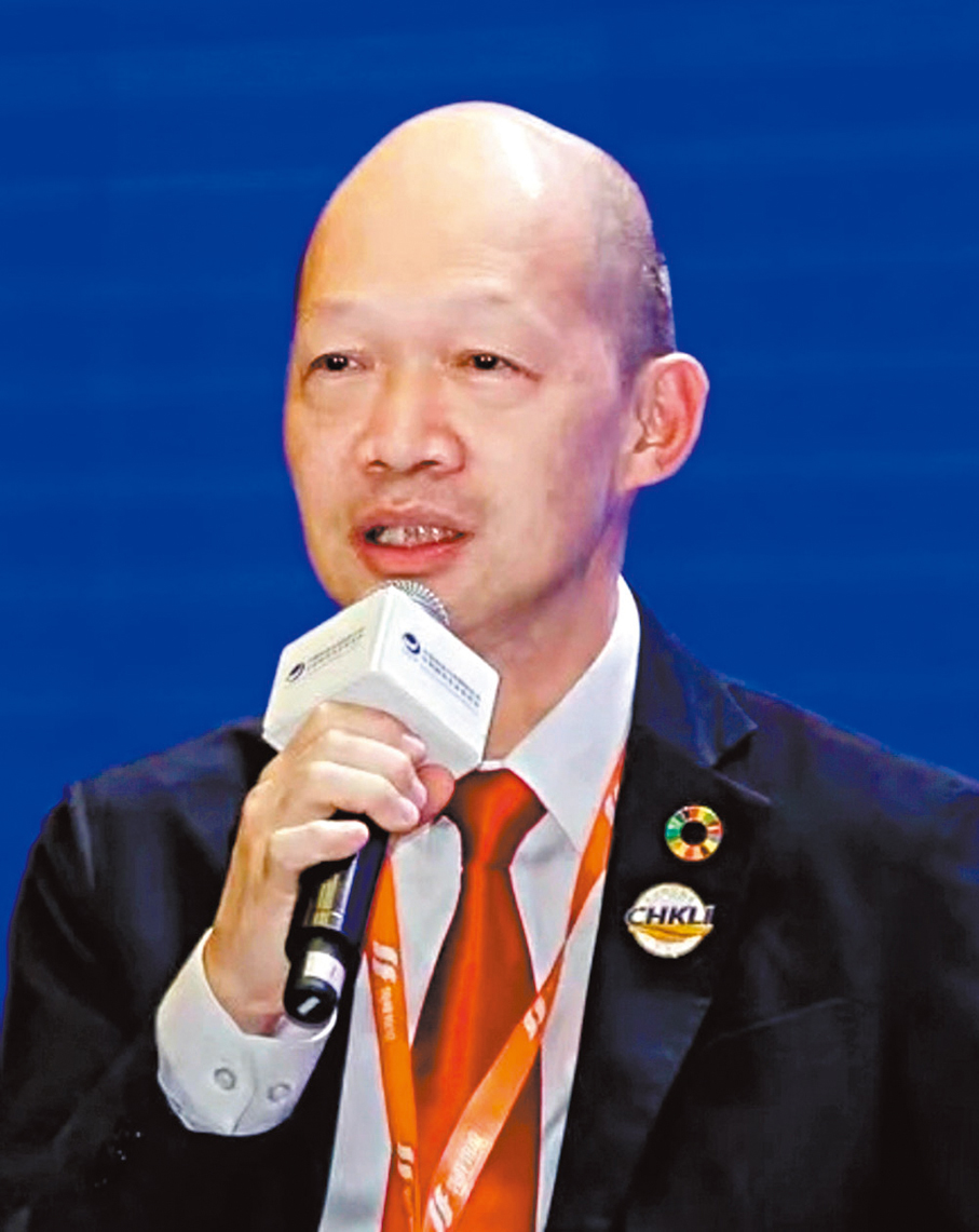 ●香港物流商會主席鍾鴻興