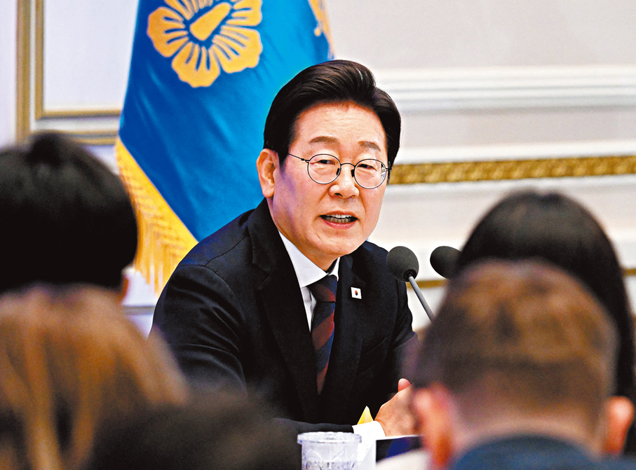 ●李在明批媒體故意製造對中國仇視情緒，必須明確追究責任。 資料圖片