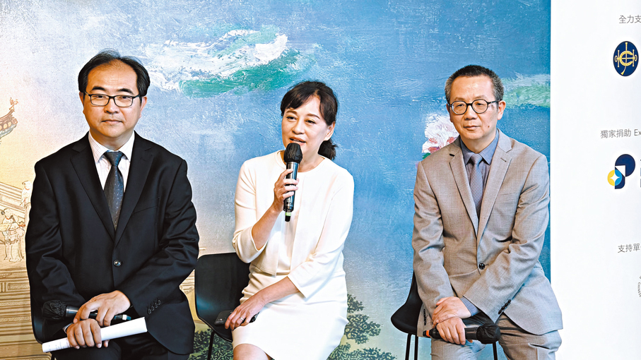 ●左起：汪亓、莫家詠、汪濤