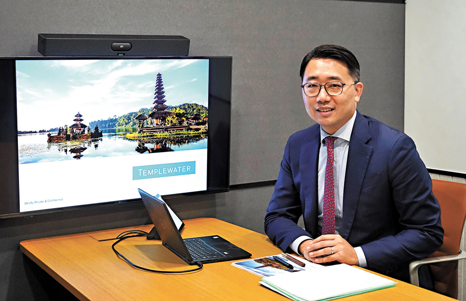 ●善水資本主席及行政總裁張堃 香港文匯報記者曾興偉 攝