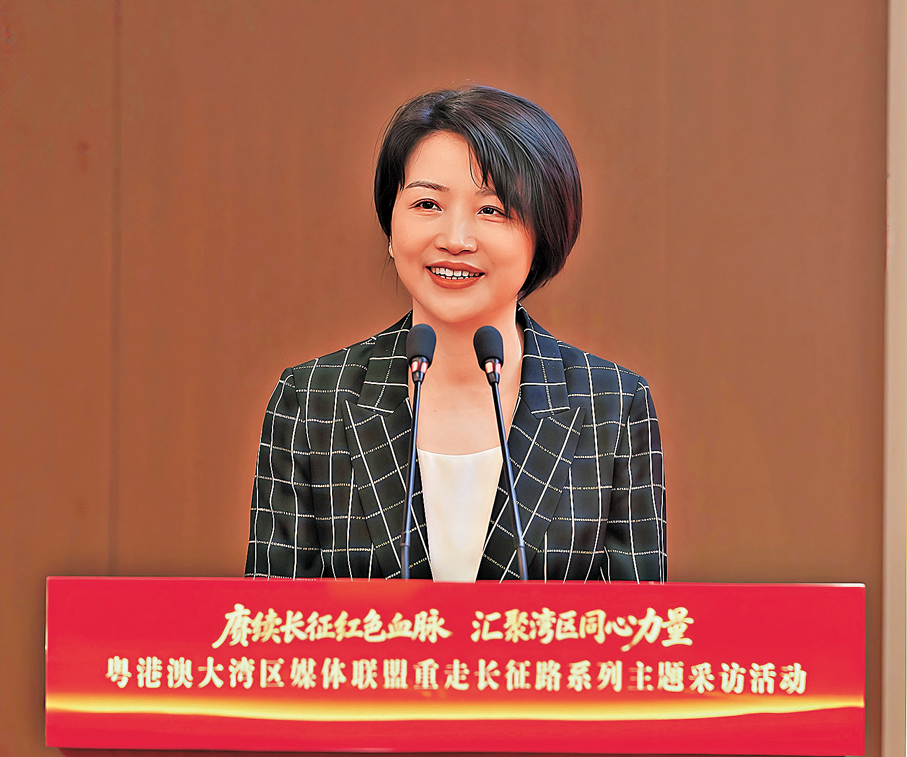 ●江西省委常委、宣傳部部長盧小青致辭。