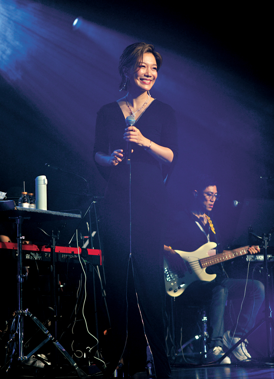 ●龍婷希望唱更多好歌。    大會供圖