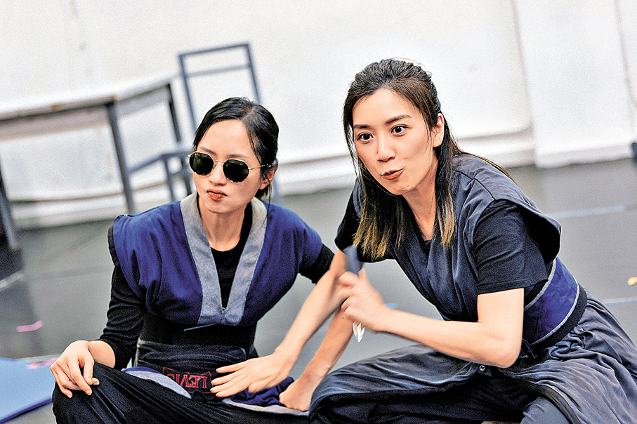 ●梁雍婷直言與黃智雯合作「如夢似幻」。    大會供圖
