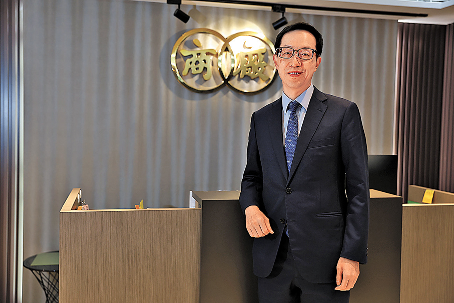 ●香港中華廠商聯合會會長盧金榮   香港文匯報記者萬霜靈  攝