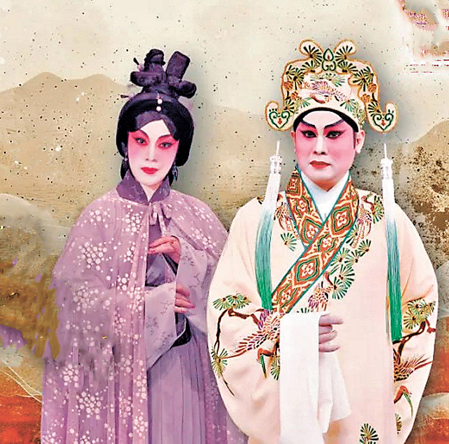●《廣陵散》兩位主角龍貫天、鄧美玲造型。