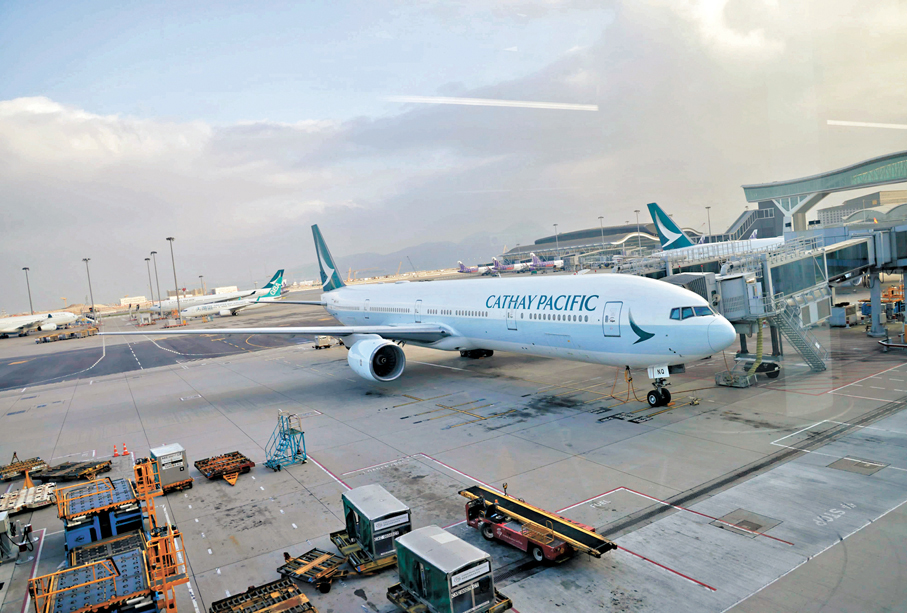 ●國泰航空宣布計劃開辦阿拉木圖直航航線。 資料圖片