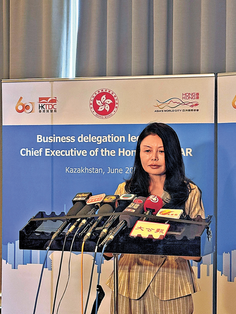 ●崔靜。香港文匯報記者盧慧穎  攝