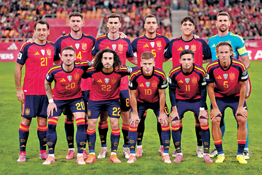 ●西班牙以升級版「Tiki-Taka」劍指冠軍。   資料圖片