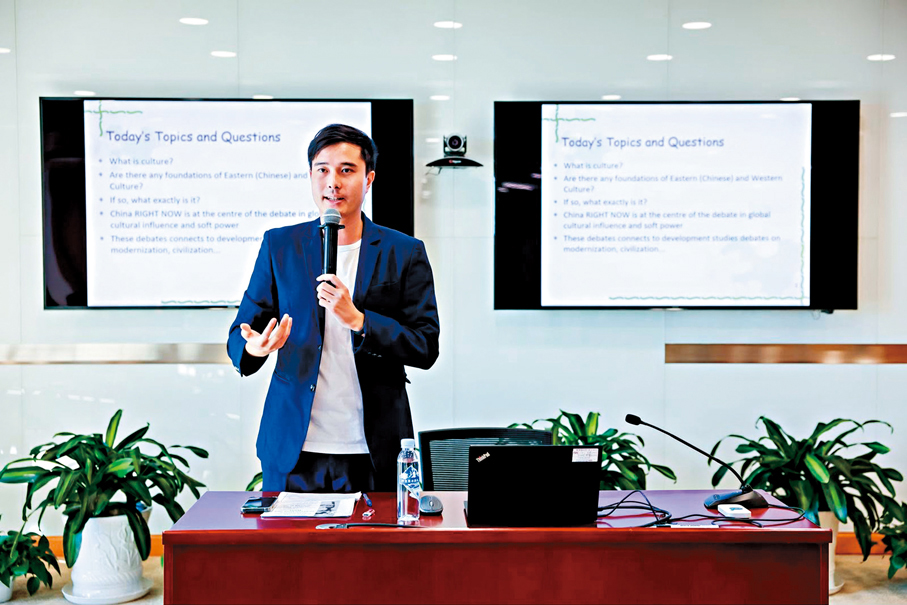 ●藍家達指出，香港與哈薩克斯坦簽署多份合作備忘錄是開了一個好頭。 受訪者供圖