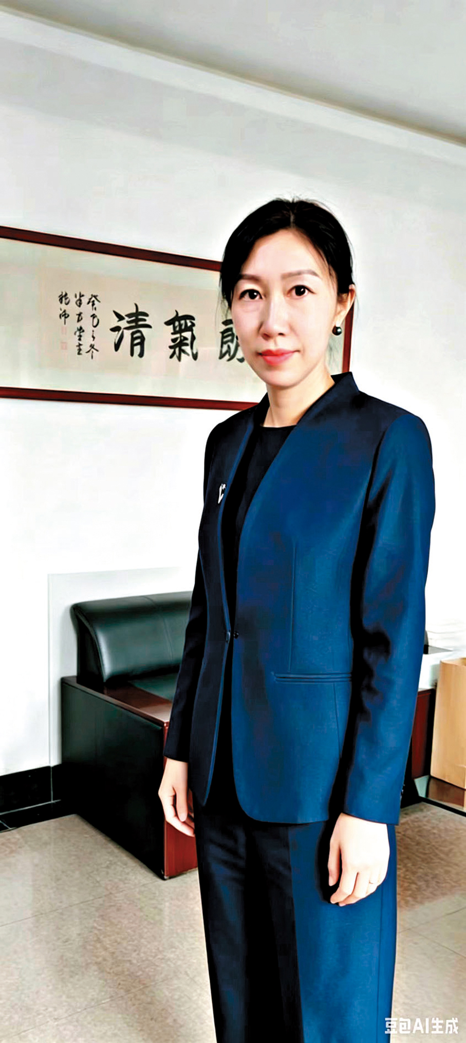 ●張馨予。香港文匯報南京傳真