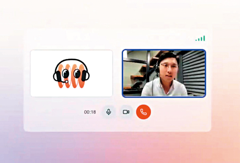 ●「Lantern AI Recruiter」可為機構篩選履歷、約見求職者、進行第一輪面試並分析面試結果。 作者供圖