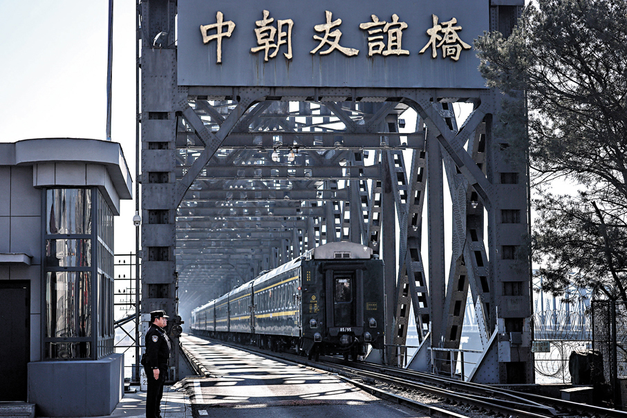 ●自2026年3月12日起，中國北京、丹東至朝鮮平壤間雙向開行國際旅客列車，進一步促進中朝兩國人員往來、經貿合作和人文交流。 資料圖片