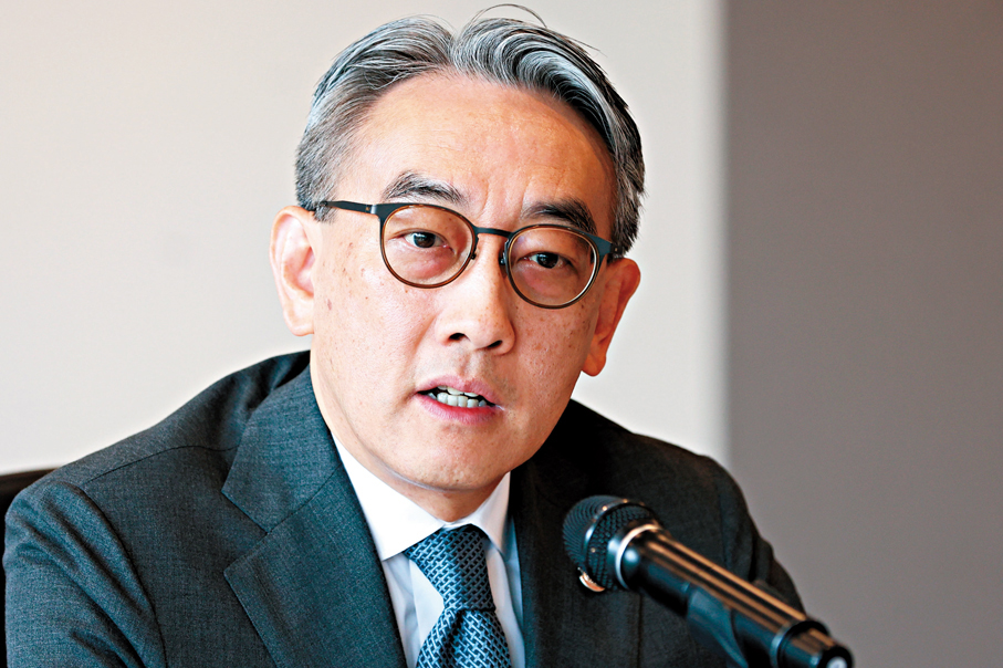 ●競委會新一屆主席翟紹唐。香港文匯報記者萬霜靈  攝