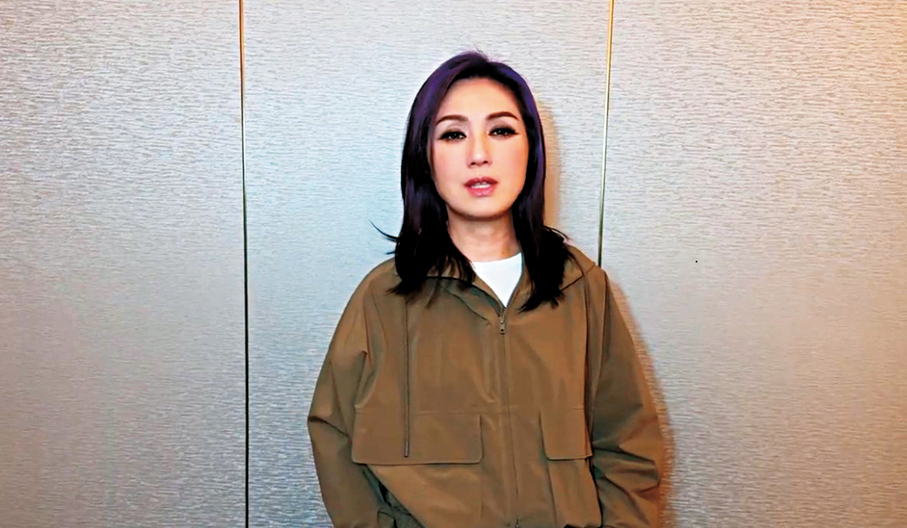 ●千嬅拍片感謝各方支持。