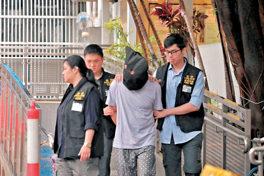 ●疑犯被暫控一項「非禮」罪。