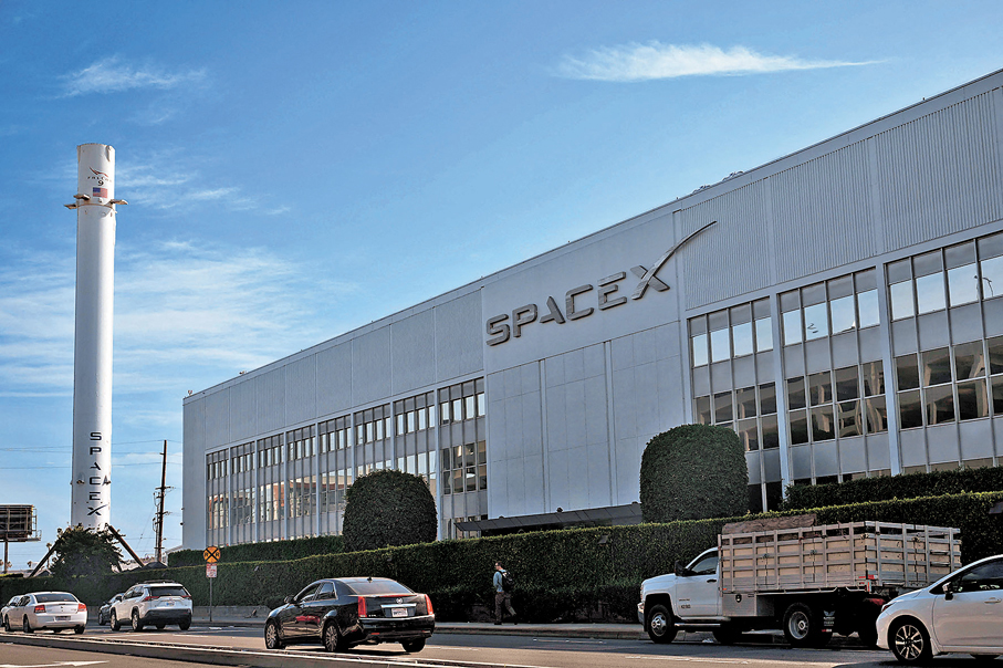 ●加州霍桑的SpaceX 總部