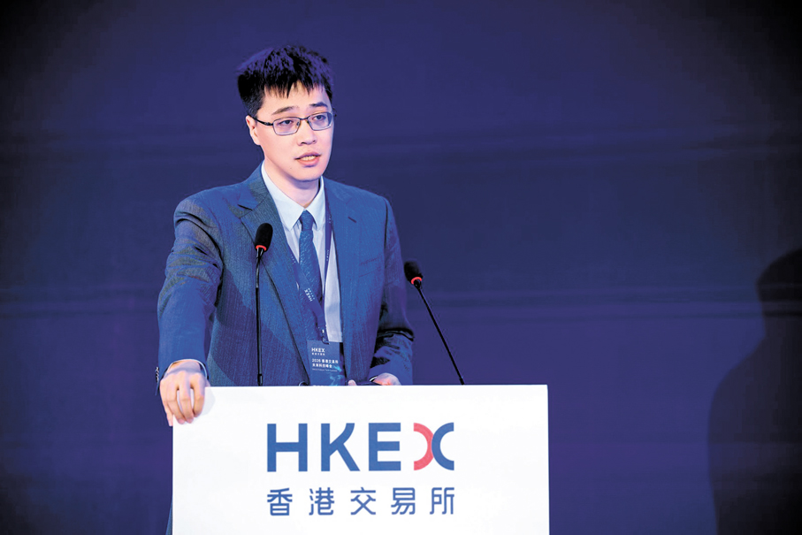 ●中金公司投資銀行部董事總經理及TMT行業組執行負責人樓新宇。香港文匯報記者李昌鴻  攝
