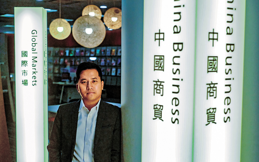 ●生境科技聯合創始人曾越。香港文匯報記者涂穴  攝