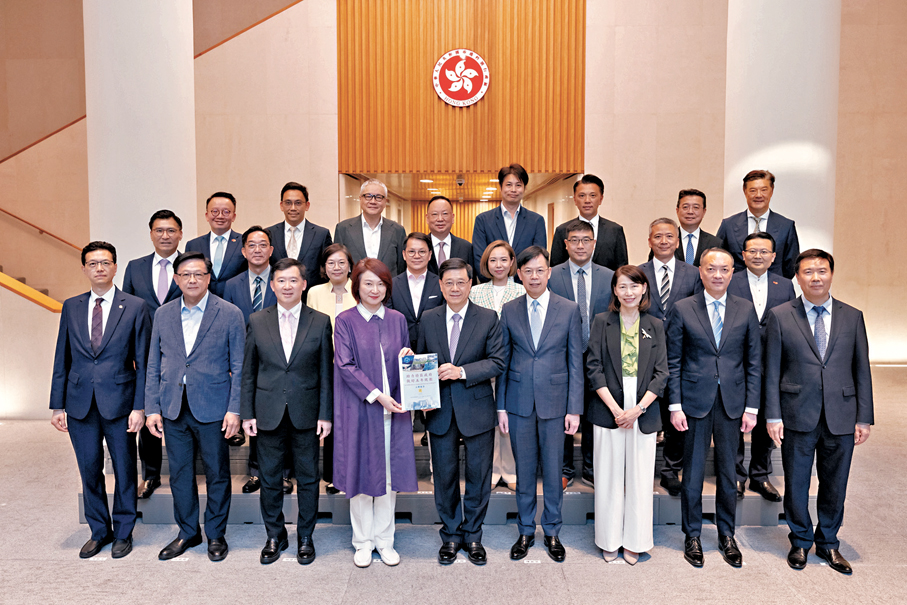 ●立法會早前向特首提交五年規劃的專題研究及意見收集報告。資料圖片