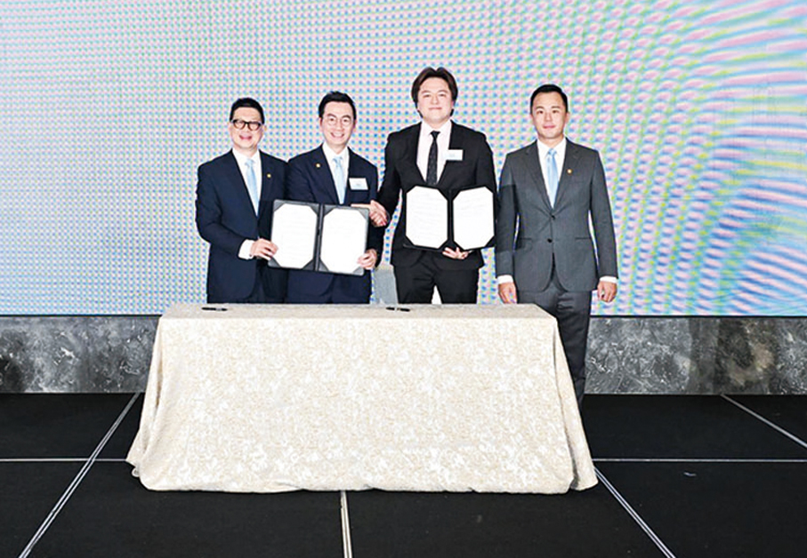 ●香港青年新創見與菁創匯簽定合作備忘錄。