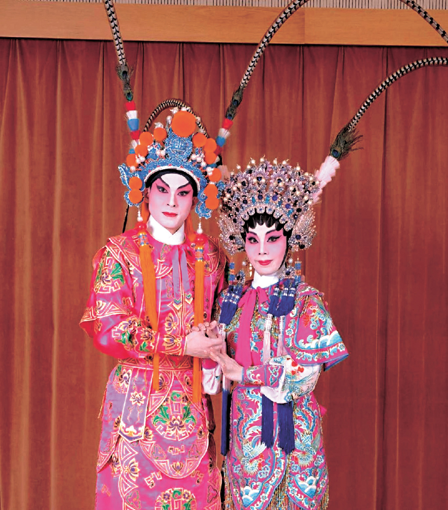 ●莫華敏與陳紀婷（右）合作多次已取得默契。