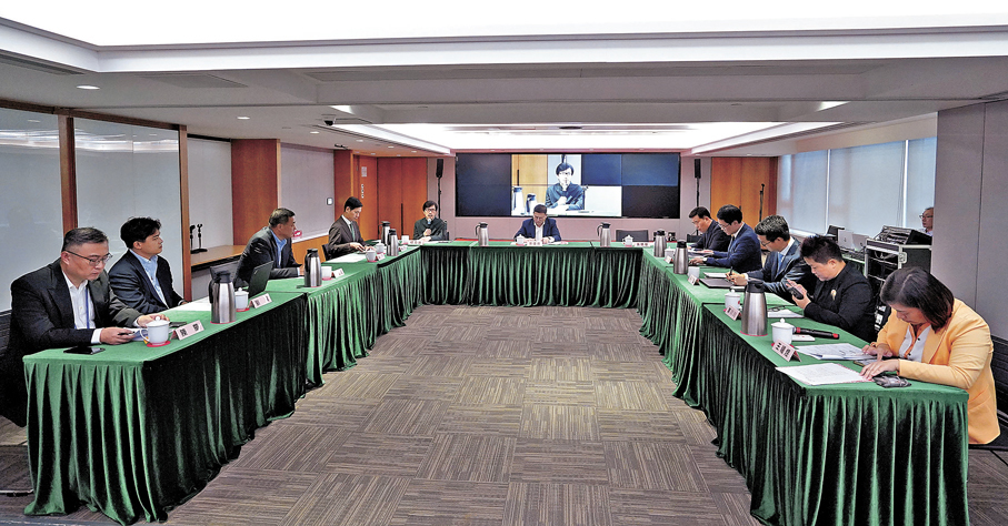 ●「地緣政治風險下的中亞合作——香港如何平衡機遇與挑戰？」主題研討會昨日舉辦。香港文匯報記者曾興偉 攝