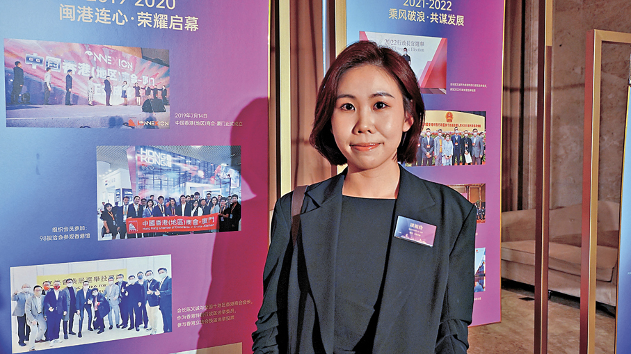 ●談祖伶。香港文匯報記者蔣煌基  攝