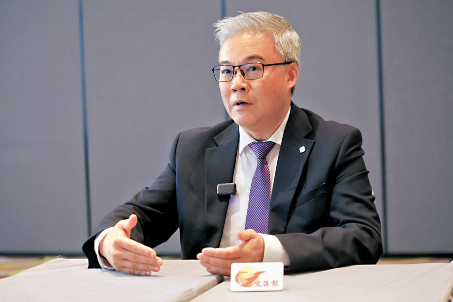●機電工程署署長潘國英。香港文匯報記者彭子文  攝