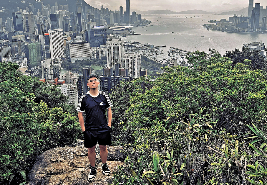 ●王紹翀看重港多元、豐富的信息獲取渠道。 半島青年商會供圖