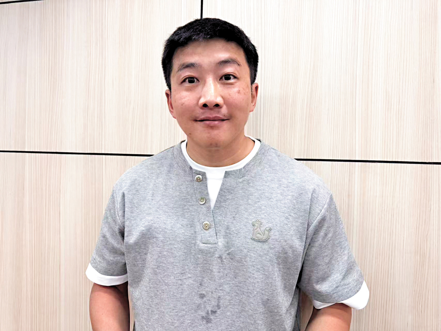 ●陳昆   記者丁寧  攝
